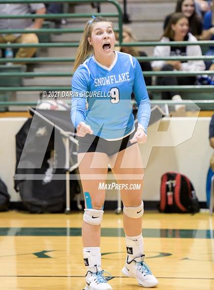Thumbnail 1 in American Leadership Academy - Gilbert North vs Snowflake (AIA 3A Semifinal) photogallery.