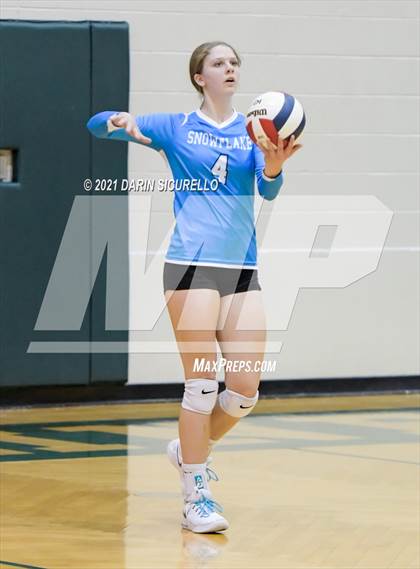 Thumbnail 3 in American Leadership Academy - Gilbert North vs Snowflake (AIA 3A Semifinal) photogallery.