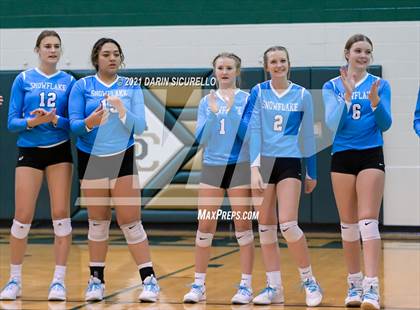Thumbnail 2 in American Leadership Academy - Gilbert North vs Snowflake (AIA 3A Semifinal) photogallery.