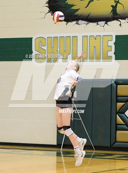 Thumbnail 3 in American Leadership Academy - Gilbert North vs Snowflake (AIA 3A Semifinal) photogallery.
