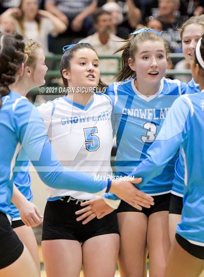 Thumbnail 1 in American Leadership Academy - Gilbert North vs Snowflake (AIA 3A Semifinal) photogallery.