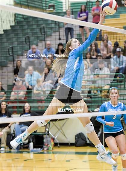 Thumbnail 2 in American Leadership Academy - Gilbert North vs Snowflake (AIA 3A Semifinal) photogallery.