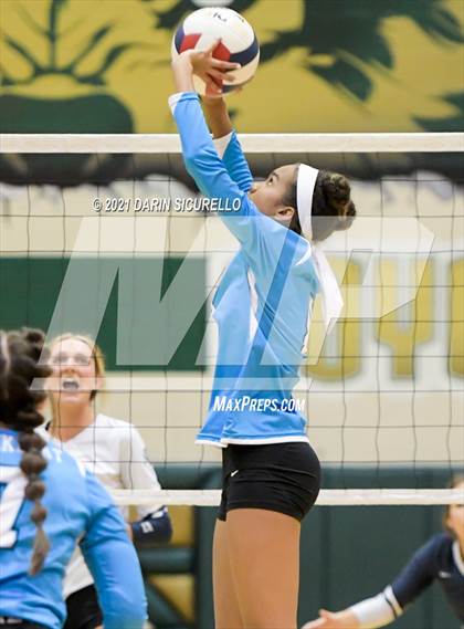 Thumbnail 2 in American Leadership Academy - Gilbert North vs Snowflake (AIA 3A Semifinal) photogallery.