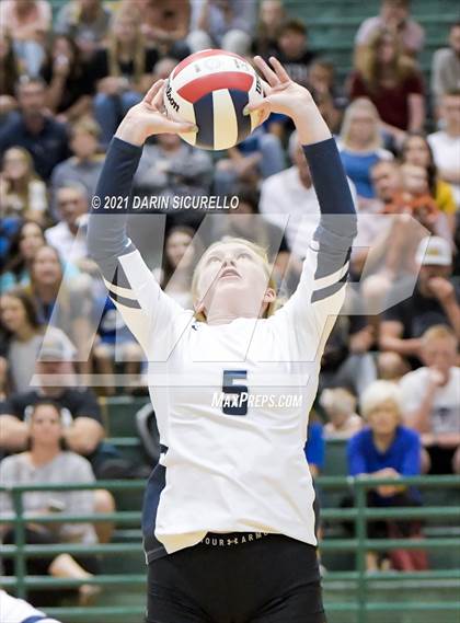 Thumbnail 2 in American Leadership Academy - Gilbert North vs Snowflake (AIA 3A Semifinal) photogallery.