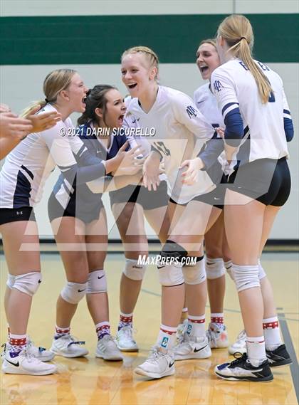 Thumbnail 2 in American Leadership Academy - Gilbert North vs Snowflake (AIA 3A Semifinal) photogallery.