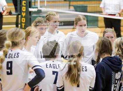 Thumbnail 2 in American Leadership Academy - Gilbert North vs Snowflake (AIA 3A Semifinal) photogallery.