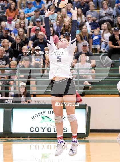 Thumbnail 2 in American Leadership Academy - Gilbert North vs Snowflake (AIA 3A Semifinal) photogallery.