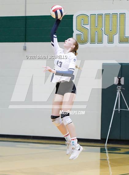 Thumbnail 2 in American Leadership Academy - Gilbert North vs Snowflake (AIA 3A Semifinal) photogallery.