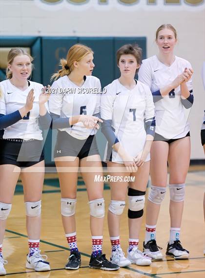 Thumbnail 2 in American Leadership Academy - Gilbert North vs Snowflake (AIA 3A Semifinal) photogallery.