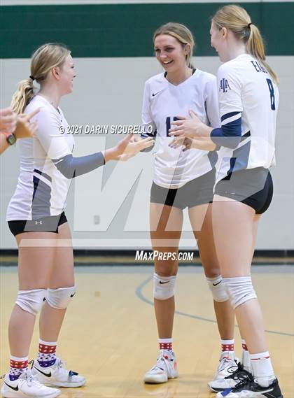 Thumbnail 2 in American Leadership Academy - Gilbert North vs Snowflake (AIA 3A Semifinal) photogallery.