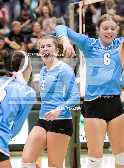 Thumbnail 3 in American Leadership Academy - Gilbert North vs Snowflake (AIA 3A Semifinal) photogallery.