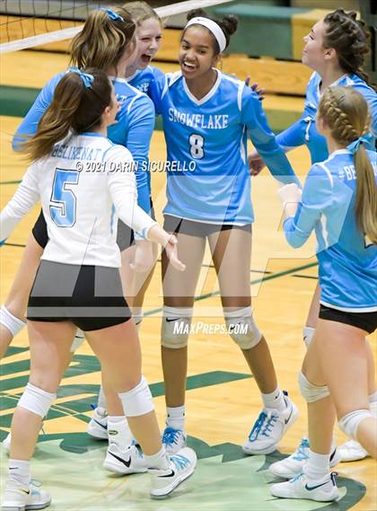 Thumbnail 2 in American Leadership Academy - Gilbert North vs Snowflake (AIA 3A Semifinal) photogallery.