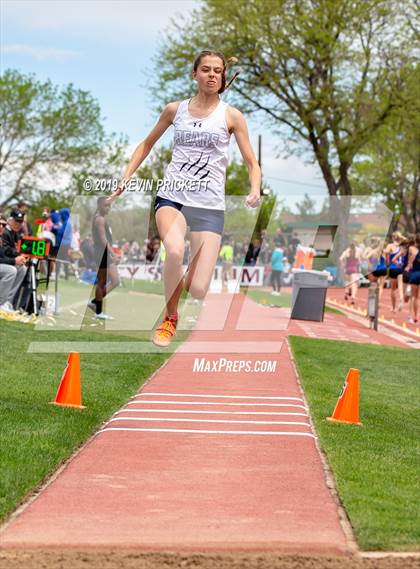 Thumbnail 1 in CHSAA Track and Field 4A Championships (Girls Triple Jump)  photogallery.
