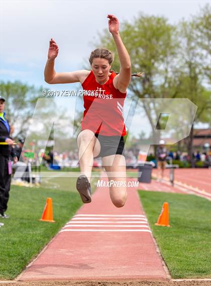 Thumbnail 1 in CHSAA Track and Field 4A Championships (Girls Triple Jump)  photogallery.