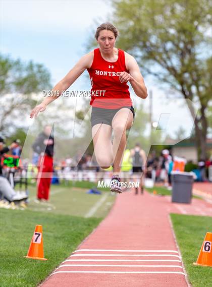 Thumbnail 3 in CHSAA Track and Field 4A Championships (Girls Triple Jump)  photogallery.