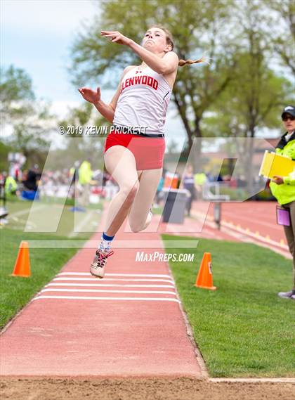 Thumbnail 2 in CHSAA Track and Field 4A Championships (Girls Triple Jump)  photogallery.