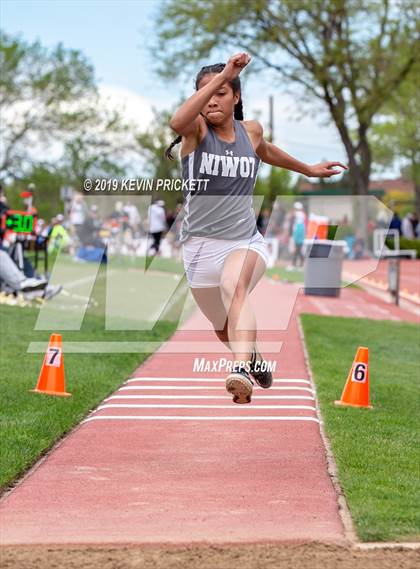 Thumbnail 1 in CHSAA Track and Field 4A Championships (Girls Triple Jump)  photogallery.