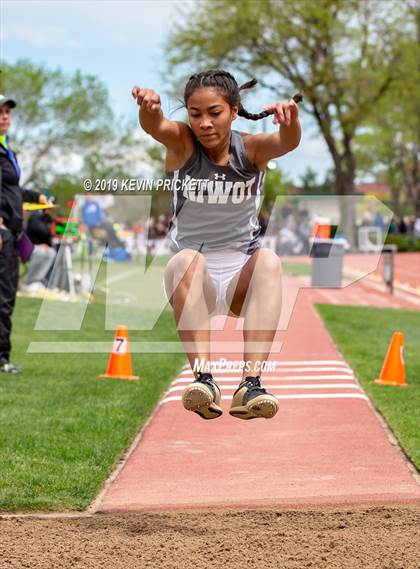 Thumbnail 3 in CHSAA Track and Field 4A Championships (Girls Triple Jump)  photogallery.