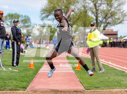 Thumbnail 2 in CHSAA Track and Field 4A Championships (Girls Triple Jump)  photogallery.