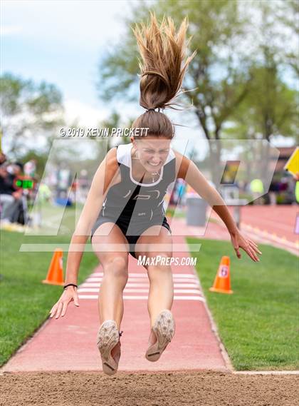 Thumbnail 2 in CHSAA Track and Field 4A Championships (Girls Triple Jump)  photogallery.