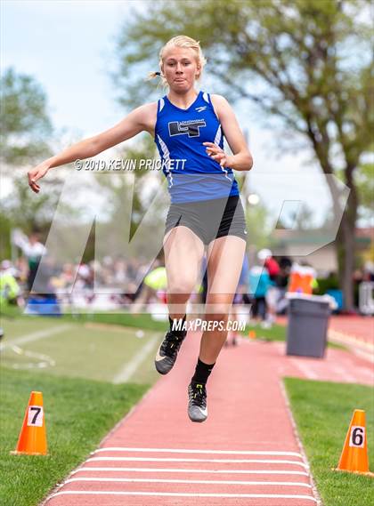 Thumbnail 3 in CHSAA Track and Field 4A Championships (Girls Triple Jump)  photogallery.