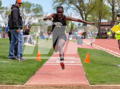 Thumbnail 2 in CHSAA Track and Field 4A Championships (Girls Triple Jump)  photogallery.