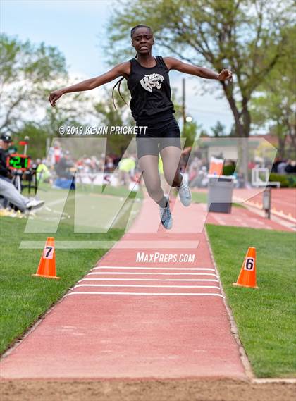 Thumbnail 1 in CHSAA Track and Field 4A Championships (Girls Triple Jump)  photogallery.