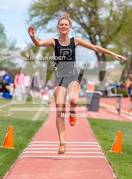 Thumbnail 2 in CHSAA Track and Field 4A Championships (Girls Triple Jump)  photogallery.