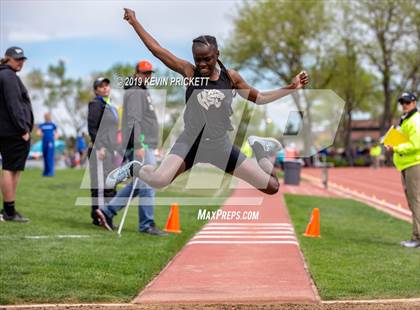 Thumbnail 1 in CHSAA Track and Field 4A Championships (Girls Triple Jump)  photogallery.