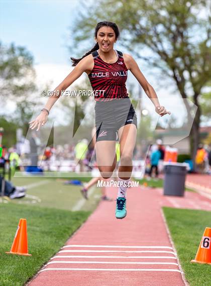Thumbnail 3 in CHSAA Track and Field 4A Championships (Girls Triple Jump)  photogallery.