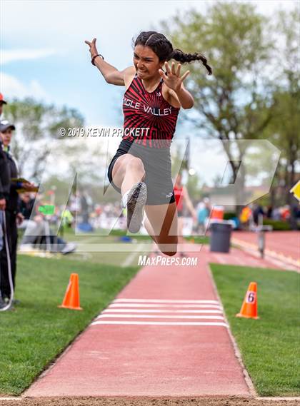 Thumbnail 1 in CHSAA Track and Field 4A Championships (Girls Triple Jump)  photogallery.