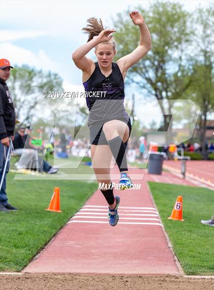 Thumbnail 3 in CHSAA Track and Field 4A Championships (Girls Triple Jump)  photogallery.