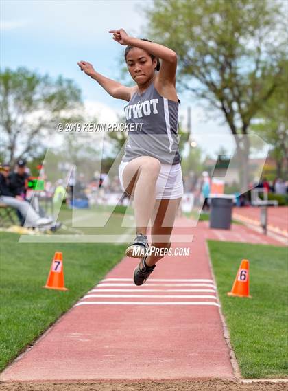 Thumbnail 3 in CHSAA Track and Field 4A Championships (Girls Triple Jump)  photogallery.