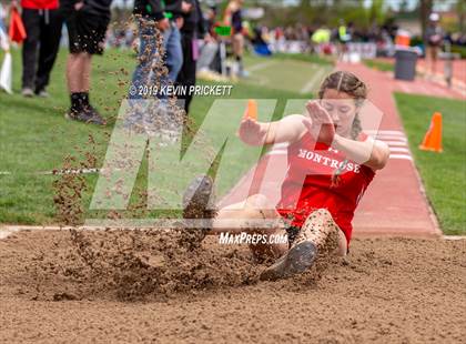 Thumbnail 1 in CHSAA Track and Field 4A Championships (Girls Triple Jump)  photogallery.