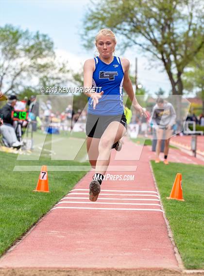 Thumbnail 2 in CHSAA Track and Field 4A Championships (Girls Triple Jump)  photogallery.
