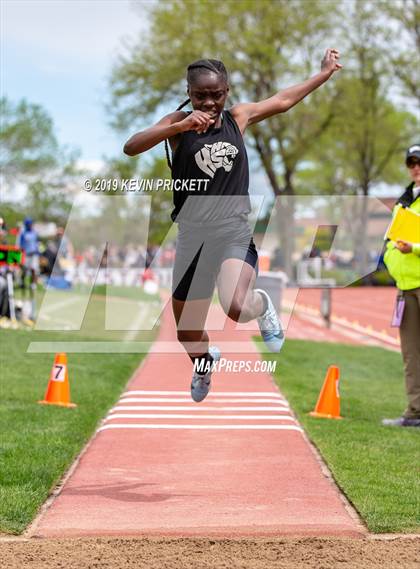 Thumbnail 2 in CHSAA Track and Field 4A Championships (Girls Triple Jump)  photogallery.