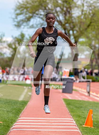 Thumbnail 1 in CHSAA Track and Field 4A Championships (Girls Triple Jump)  photogallery.