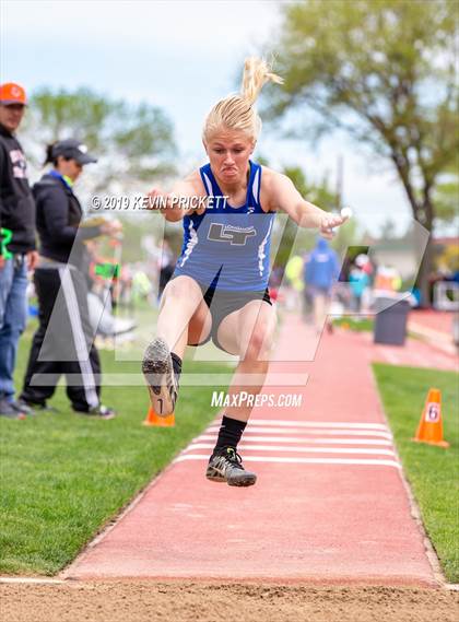 Thumbnail 1 in CHSAA Track and Field 4A Championships (Girls Triple Jump)  photogallery.