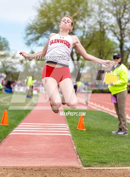 Thumbnail 3 in CHSAA Track and Field 4A Championships (Girls Triple Jump)  photogallery.