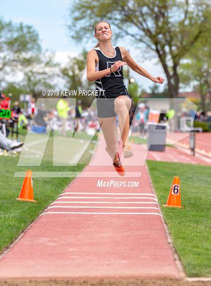 Thumbnail 1 in CHSAA Track and Field 4A Championships (Girls Triple Jump)  photogallery.