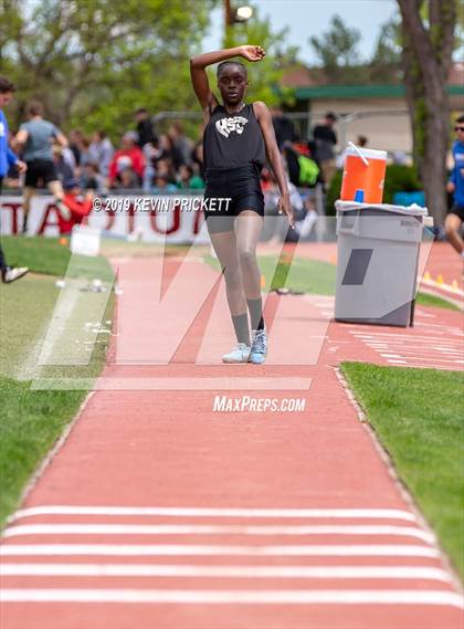 Thumbnail 3 in CHSAA Track and Field 4A Championships (Girls Triple Jump)  photogallery.