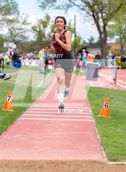 Thumbnail 2 in CHSAA Track and Field 4A Championships (Girls Triple Jump)  photogallery.
