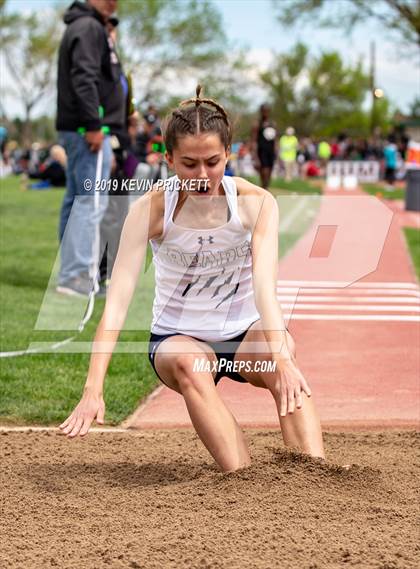 Thumbnail 1 in CHSAA Track and Field 4A Championships (Girls Triple Jump)  photogallery.