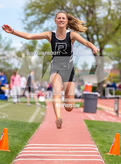 Thumbnail 3 in CHSAA Track and Field 4A Championships (Girls Triple Jump)  photogallery.