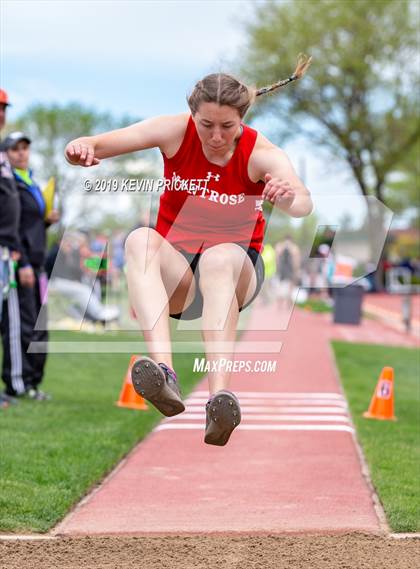 Thumbnail 3 in CHSAA Track and Field 4A Championships (Girls Triple Jump)  photogallery.