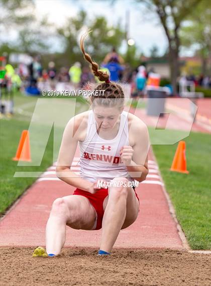 Thumbnail 2 in CHSAA Track and Field 4A Championships (Girls Triple Jump)  photogallery.