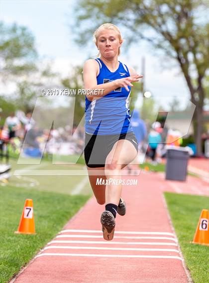 Thumbnail 1 in CHSAA Track and Field 4A Championships (Girls Triple Jump)  photogallery.