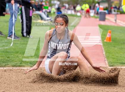 Thumbnail 3 in CHSAA Track and Field 4A Championships (Girls Triple Jump)  photogallery.