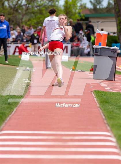 Thumbnail 1 in CHSAA Track and Field 4A Championships (Girls Triple Jump)  photogallery.