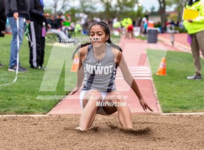 Thumbnail 1 in CHSAA Track and Field 4A Championships (Girls Triple Jump)  photogallery.